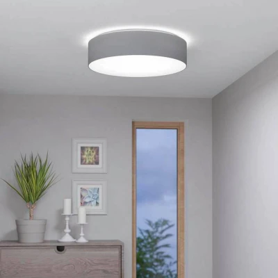 Abbildung von EGLO Deckenleuchte »ROMAO Z«, Leuchtmittel LED Modul fest integriert, in weiß aus Stahl 35W warmweiß kaltweiß