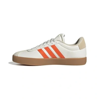 Abbildung von adidas Vl Court 3.0 Shoes Damen Schuhe, Core White Impact Orange Gold Met, 38 EU