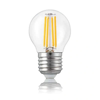Abbildung von hellum Led Birnen E27, Glühbirne E27 Warmweiß mit 4,5 Watt Mini Globe Ersatz für 40W Glühlampen 470 Lumen 2700 Kelvin, Lampe Beleuchtung 209112 1er pack