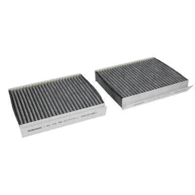 Abbildung von BOSCH 1 987 432 386 Innenraumfilter Aktivkohlefilter, Filtereinsatz 175 140 30,5 ALFA ROMEO: GT, 147, 156 Saloon
