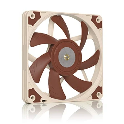 Abbildung von Noctua NF A12x15 PWM, Leiser Schmaler Premium Lüfter, 4 Pin (120x15mm, Braun)