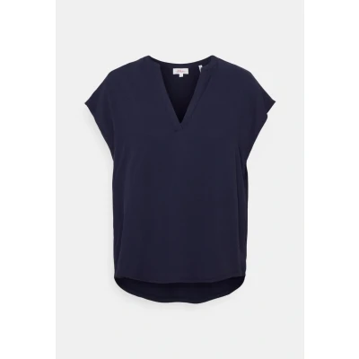 Abbildung von s.Oliver Bluse, Damen, Größe: Medium, Navy