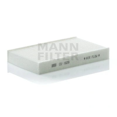 Abbildung von MANN FILTER CU 1629 Innenraumfilter Partikelfilter 238 153 32 NISSAN: Pulsar Hatchback, Juke, RENAULT: Fluence