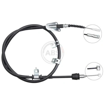 Abbildung von A.B.S. K17310 Handbremsseil 1724 Scheibenbremse HYUNDAI: ix35