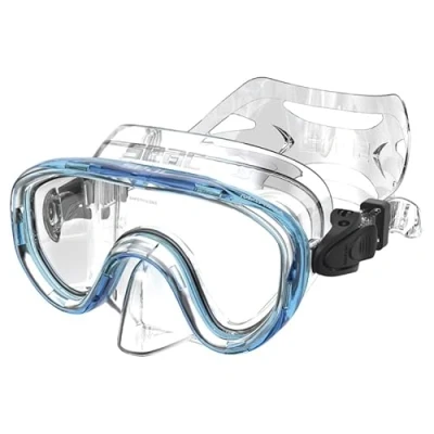 Abbildung von Seac Marina SLT, Maske für Kinder aus farbigem Silikon zum Schnorcheln und Spielen im Meer