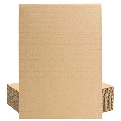 Abbildung von Belle Vous Brauner Karton zum Basteln A4 (24er Pack) 3 mm Dickes Flaches Kraftpapier für Pakete, Kunst, Handwerk und Verpackung