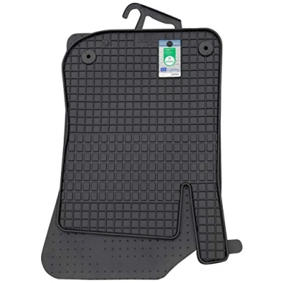 Abbildung von Petex 24410 Fußmattensatz Gummi vorne und hinten 4 schwarz PEUGEOT: 2008 Estate, 208 I Hatchback