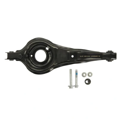 Abbildung von FEBI BILSTEIN 47014 Querlenker mit Anbaumaterial Hinterachse links, rechts, unten Stahlblech FORD: Focus 2, Mk1 Hatchback