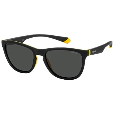 Abbildung von Polaroid Unisex PLD 2133/s Sunglasses, 71C/M9 Black Yellow, 56