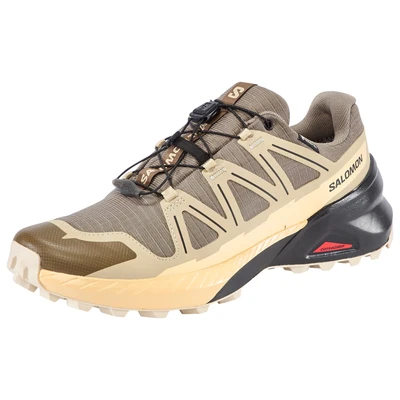 Abbildung von Salomon Speedcross PEAK GTX Hikingschuh, Herren, Größe: 42 2/3, Stone gray/gray green/green haze Schuhe
