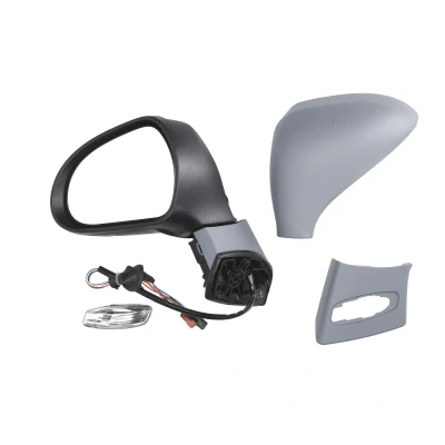 Abbildung von Außenspiegel Alkar 6139308 links grundiert, teilgrundiert elektrisch beheizbar, anklappbar, konvex PEUGEOT: 308 I Hatchback, SW