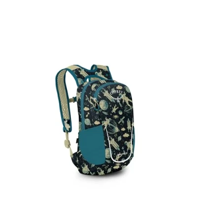 Abbildung von Osprey Daylite Jr. Wanderrucksack für Kinder Alltag und Freizeit Space Travel Print/Antique Blue O/S