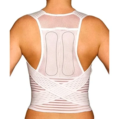Abbildung von Hydas Geradehalter mit Stützgürtel, XXL unterstützt eine aufrechte Körperhaltung, Haltungskorrektur, Made in Germany