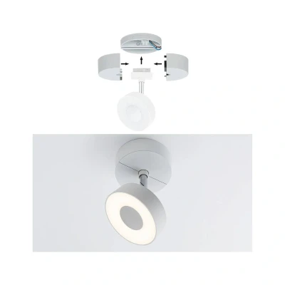 Abbildung von Paulmann Schienensystem Leuchten »URail Schienenspot Base Einzelspot max. 50W 230V«, (1 tlg.)