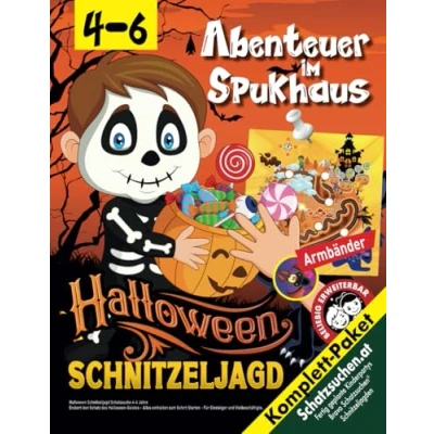 Abbildung von Halloween Schnitzeljagd Schatzsuche 4 6 Jahre: Erobert den Schatz des Geistes Alles enthalten zum Sofort Starten Für Einsteiger und Vielbeschäftigte. (Bravo Schatzsuche)