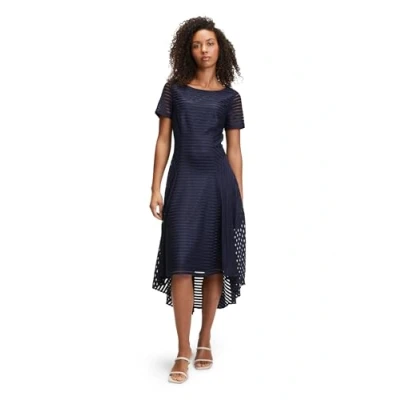 Abbildung von Vera Mont Damen Cocktailkleid Kurzarm Night Sky,38