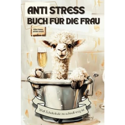 Abbildung von Anti Stress Buch für die Frau Weil Schokolade zu schnell weg ist: Lustiges Geschenk Frauen