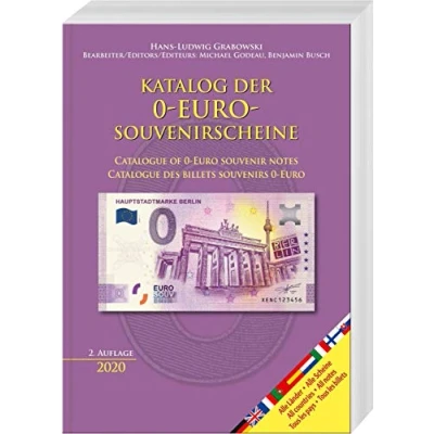 Abbildung von Katalog der 0 Euro Souvenirscheine: Catalogue of souvenir notes / des billets souvenirs