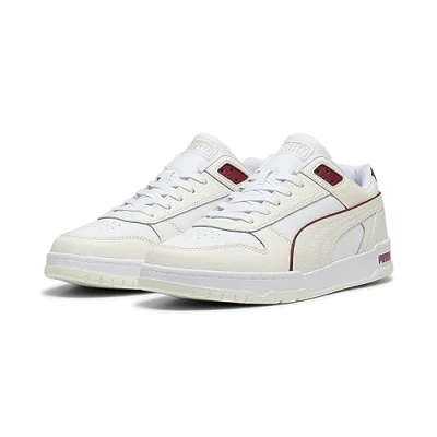 Abbildung von PUMA Unisex Rbd Game Low Sneaker, Warm White Team Regal Red Gold, 38.5 EU