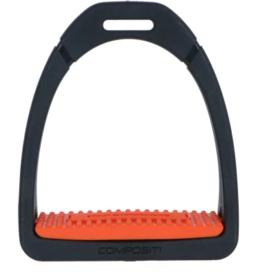 Abbildung von Compositi Steigbügel Premium Orange Erwachsene