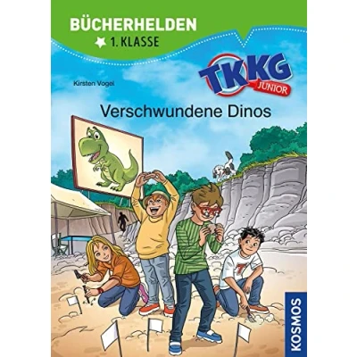Abbildung von TKKG Junior, Bücherhelden 1. Klasse, Verschwundene Dinos: Erstleser Kinder ab 6 Jahre