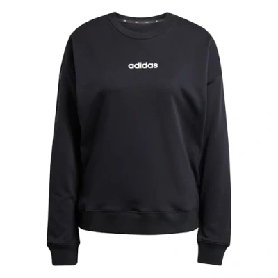 Abbildung von adidas Sportswear Essentials Linear Sweatshirt, Damen, Größe: XXL, Black/white