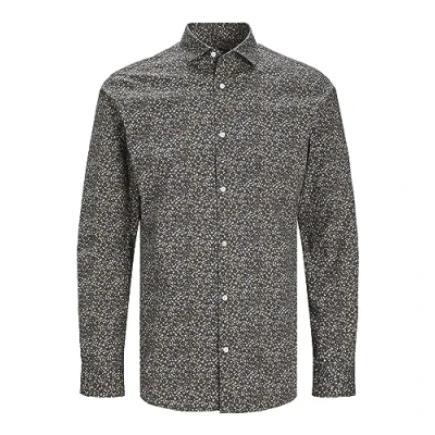 Abbildung von Jack &amp; Jones Premium Jprblablackpool Strech LS SN Hemd, Herren, Größe: XXL, Emperador