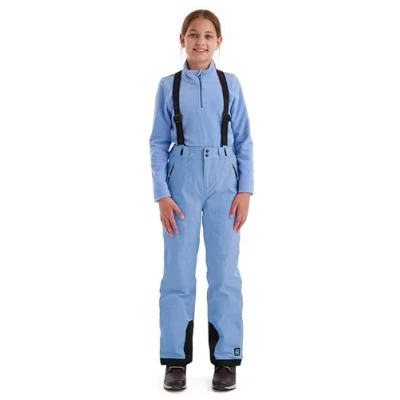 Abbildung von killtec Mädchen Skihose mit abzippbarem Latz und Kantenschutz Girls 242, Jeansblau, 140, 43402 000