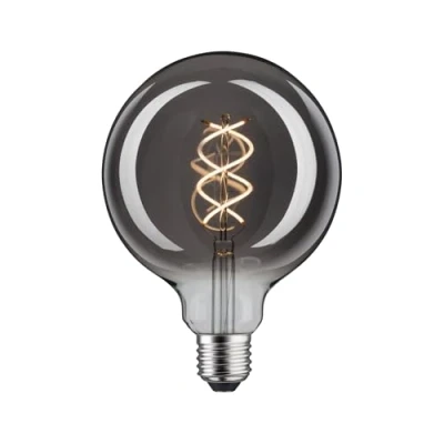 Abbildung von Paulmann 28860 LED Lampe 1879 Globe 125 140lm 4 Watt dimmbar Rauchglas Vintage 1800 K E27 Leuchtmittel
