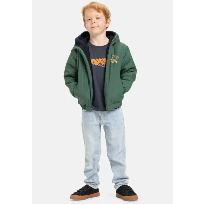 Abbildung von Quiksilver Reversible ALL SEAS MIT Kapuze Winterjacke für Kinder, Größe: 98, Trekking green
