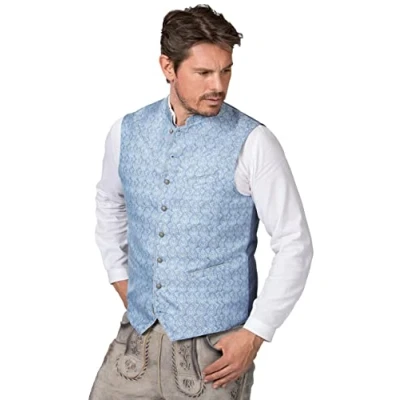 Abbildung von Stockerpoint Herren Dario Trachtenweste, hellblau, 46