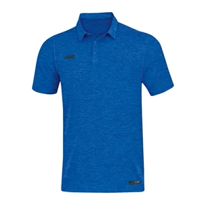 Abbildung von JAKO Fussball Premium Basics Poloshirt, Herren, Größe: XL, Blauschwarz