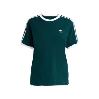 Abbildung von adidas Originals 3 Stripe Tshirt print, Damen, Größe: 30/32 (XS), Aurora ivy white