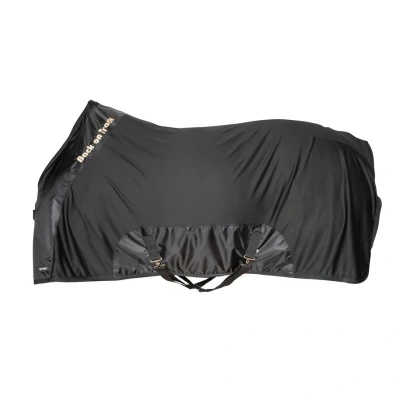 Abbildung von Back on Track Feinmaschig Decke Royal Deluxe Schwarz 165/221 Agradi.deVerkauft von Agradi