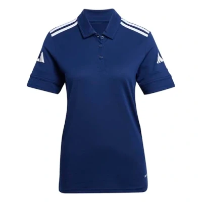 Abbildung von adidas Damen SQUADRA25 Cotton Polo, Team Navy Blue 2/White, M
