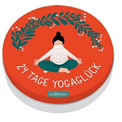 Abbildung von Adventskalender in der Dose. 24 Tage Yogaglück: Yoga Dose
