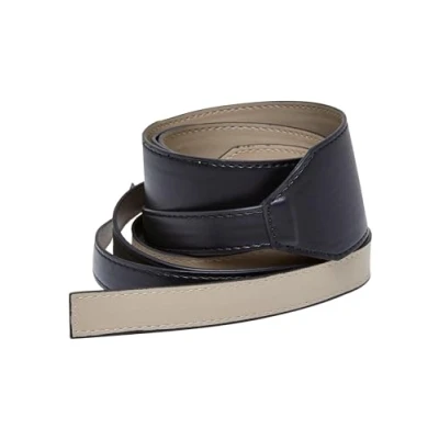 Abbildung von Urban Classics Unisex TB6553 Synthetic Leather Sash Belt Gürtel, Black/warmsand, S/M