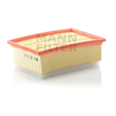 Abbildung von MANN FILTER C 25 117/2 Luftfilter 70 169 246 Filtereinsatz PEUGEOT: 307 SW, 206 Hatchback, CITROËN: C4 I Coupe