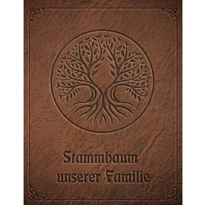 Abbildung von Stammbuch der Familie mit Ahnentafel: Arbeitsbuch für Hobby Ahnenforschung mehrere Generationen, Familien Stammbaum und Familiengeschichte ... &amp; Rechercheprotokolle, Genealogie