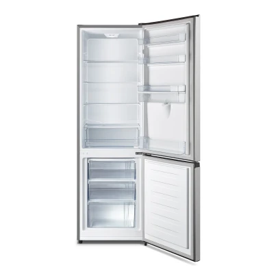 Abbildung von Gorenje RK418CPS4WD Kühl Gefrierkomibination/Freistehend/EEK: C /36dB/268 Liter/Wasserspender/InverterCompressor/CrispZone/LED Beleuchtung/Türanschlag wechselbar/HxBxT:180x55x55,7 cm/Grau