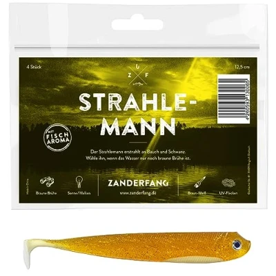 Abbildung von Zanderfang Gummiköder zum Angeln Zander Fischköder Hecht Gummifisch Angel Köder Kunstköder