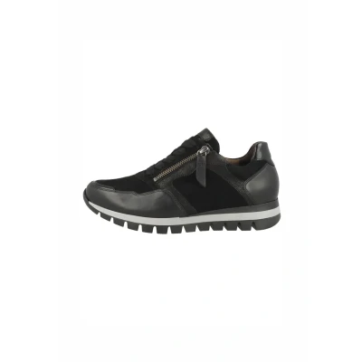 Abbildung von Gabor Shoes Damen Sport Halbschuh Sneaker, Schwarz (Blurossoschw) 47), 37 EU