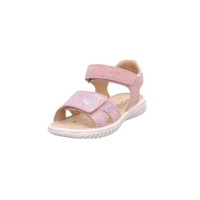 Abbildung von Superfit Sparkle Riemensandalette für Kinder, Größe: 31, Rosa/silber Schuhe