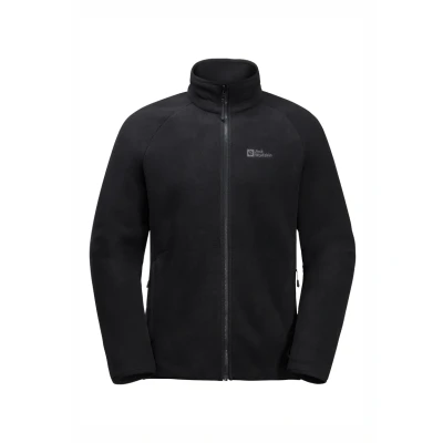Abbildung von Jack Wolfskin Waldsteig FZ Fleecejacke, Herren, Größe: XL, Black