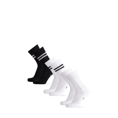Abbildung von Danish Endurance Tennis Performance CREW 3 PACK Sportsocken, Größe: 39 42, White black