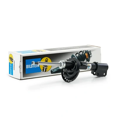 Abbildung von BILSTEIN B4 OE Replacement 22 167071 Stoßdämpfer Vorderachse Gasdruck Zweirohr Federbein oben Stift, unten Schelle RENAULT: CLIO 3