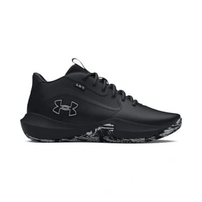 Abbildung von Under Armour Performance Lockdown Basketballschuh, Größe: 45, Black Leder/synthetik