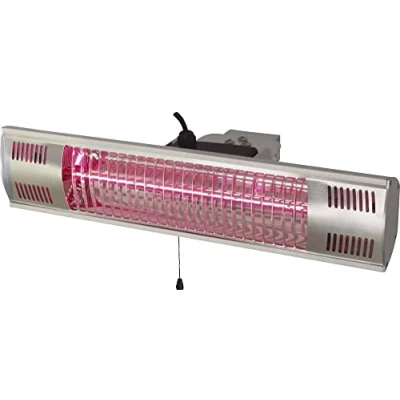 Abbildung von Sonnenstrahl Infrarotstrahler Basic, 1500 W, IP55 Spritzwasserschutz, Heizstrahler, Terrassenheizer mit Wandhalterung