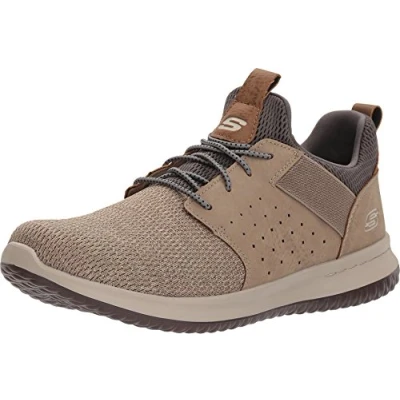 Abbildung von Skechers Herren Classic Fit delson Camden Sneaker, Taupe