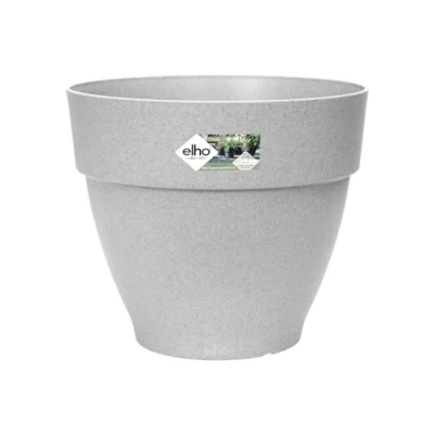Abbildung von elho Vibia Campana Rund 40 Blumentopf für Außen Ø 39.0 x H 33.4 cm Grau/Living Beton